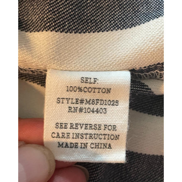 3-FOR-$30 Altar'd State Sz S Summer Dress Boat Neck Pleated Skirt Nautical Blue - Picture 11 of 11